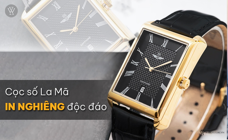 SRWatch SG2205.4601 cọc La Mã nghiêng