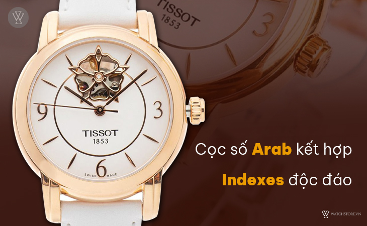 Tissot T050.207.37.017.04 cọc số Arab Index