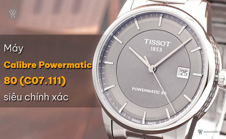 Tissot T086.407.11.061.00 máy Powermatic 80