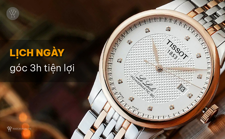 Tissot T006.407.22.036.00 calendar day corner 3h