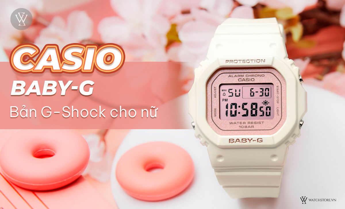 Đồng hồ Casio 94 Casio Baby-G bản G-Shock cho nữ