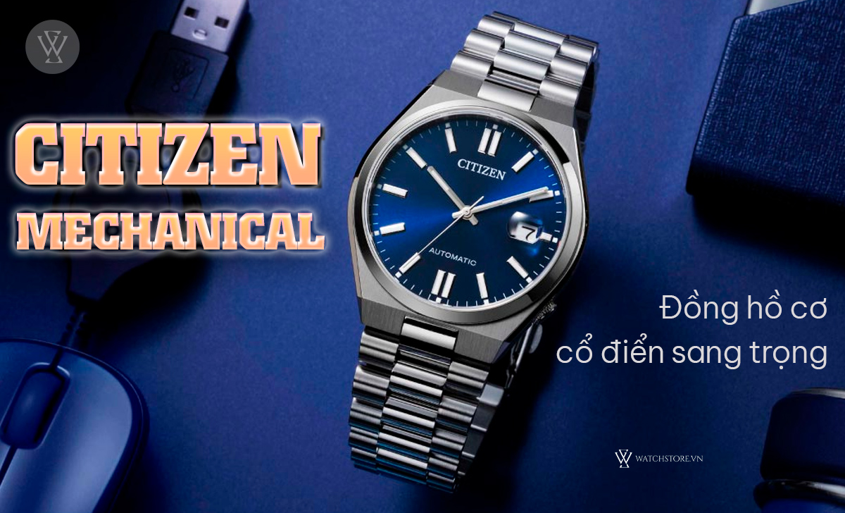 Đồng hồ Citizen 87 Citizen Mechanical cơ cổ điển