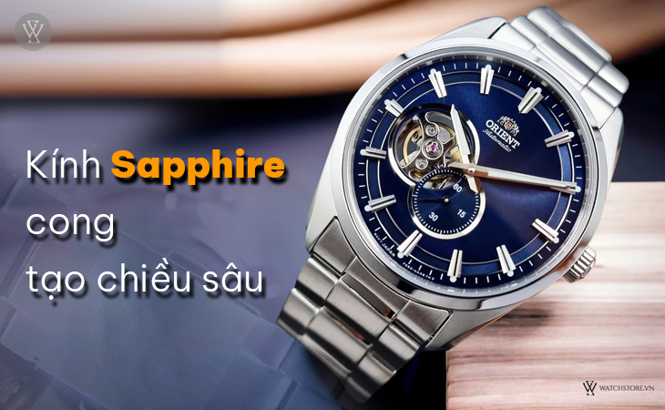 Orient RA-AR0003L10B kính sapphire cong