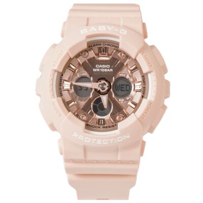 Đồng hồ Casio 43.3mm Nữ BA-130-4ADR chính hãng Ảnh sản phẩm Casio 43.3mm Nữ BA-130-4ADR