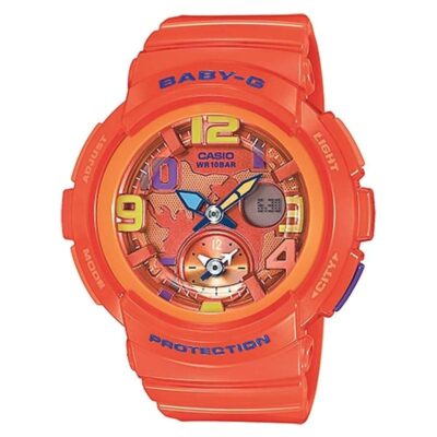 Casio 44.5mm Nữ BGA-190-4BDR chính hãng Casio 44.5mm Nữ BGA-190-4BDR