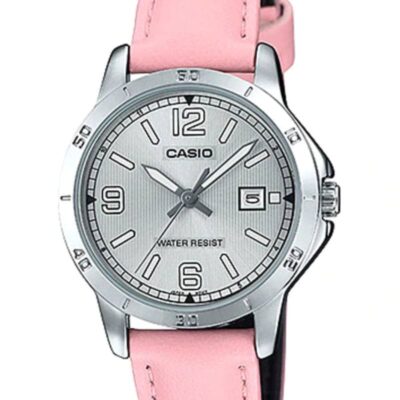 Casio 30mm Nữ LTP-V004L-4BUDF chính hãng Casio 30mm Nữ LTP-V004L-4BUDF