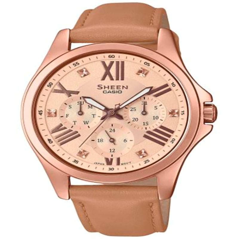 Casio 39.3mm Nữ SHE-3806GL-9A