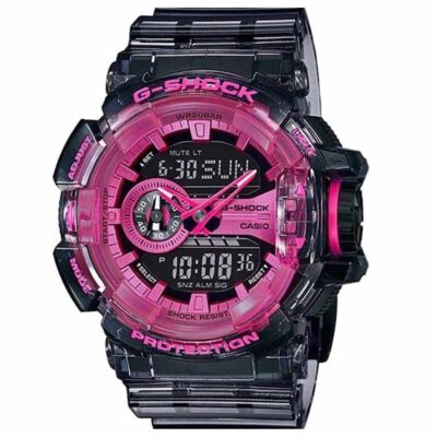 Đồng hồ Casio 55 × 51.9 × mm Nữ GA-400SK-1A4DR chính hãng Ảnh sản phẩm Casio 55 × 51.9 × mm Nữ GA-400SK-1A4DR