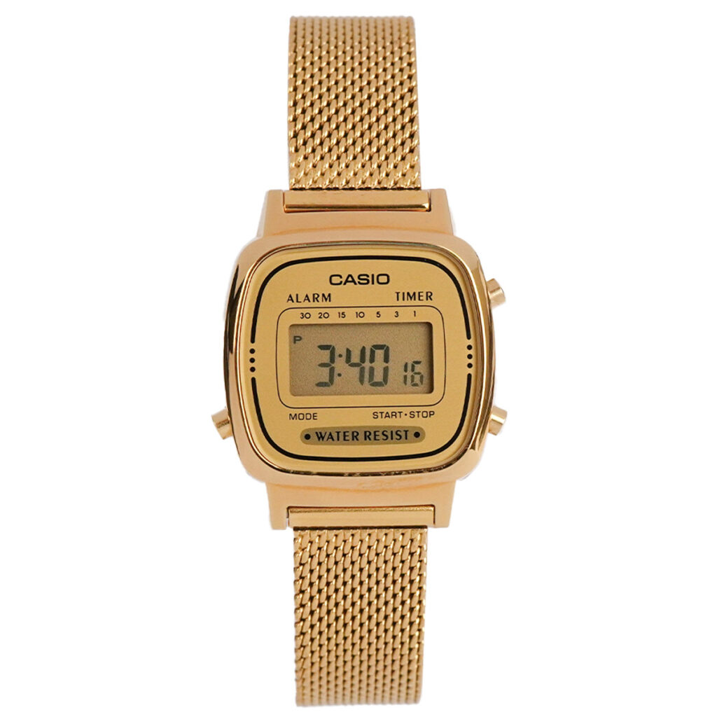 Casio 30.3 × 24.6 mm Nữ LA670WEMY-9DF