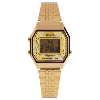 Đồng hồ Casio 33.5 × 28.6 mm Nữ LA680WGA-9CDF chính hãng Ảnh sản phẩm Casio 33.5 × 28.6 mm Nữ LA680WGA-9CDF