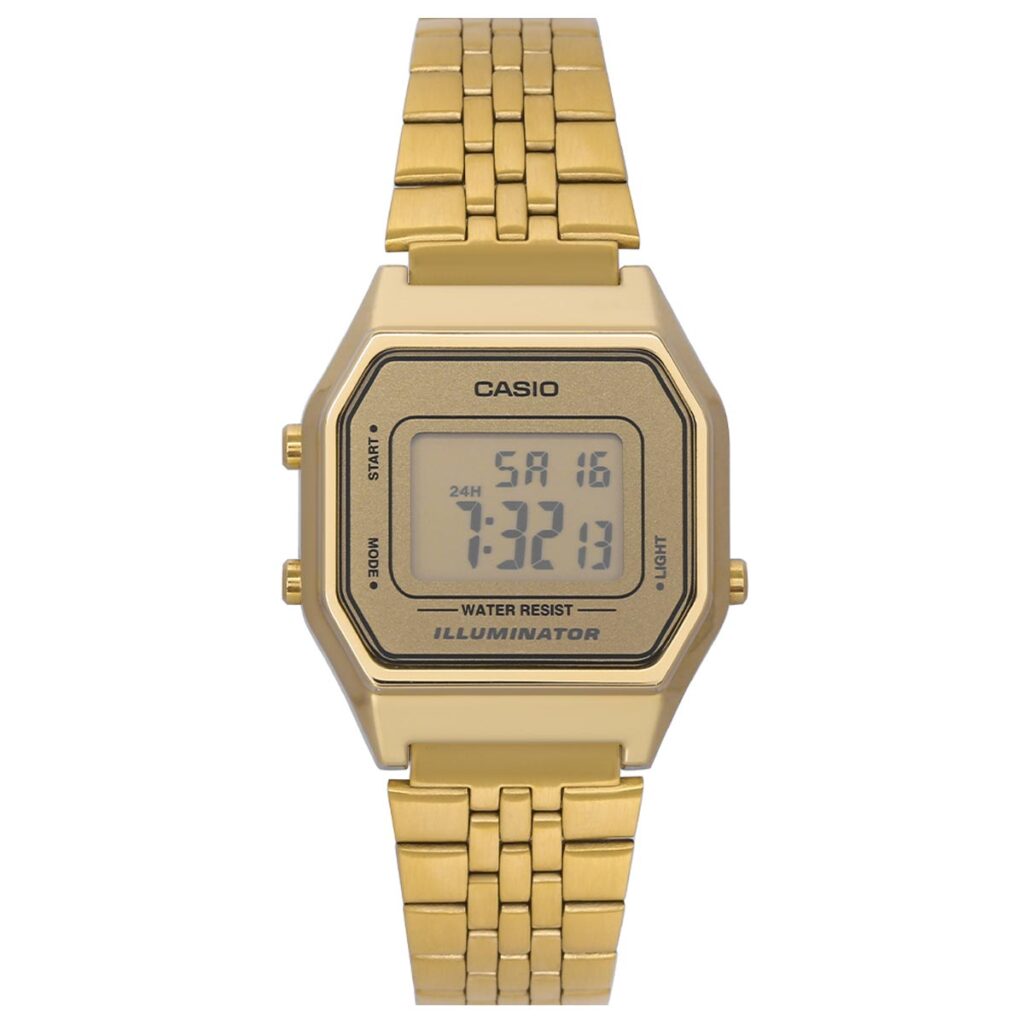 Casio 33.5 × 28.6 mm Nữ LA680WGA-9DF