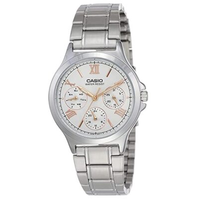 Đồng hồ Casio 33.2mm Nữ LTP-V300D-7A2UDF chính hãng Ảnh sản phẩm Casio 33.2mm Nữ LTP-V300D-7A2UDF