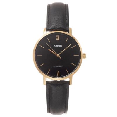 Đồng hồ Casio 34mm Nữ LTP-VT01GL-1BUDF chính hãng Ảnh sản phẩm Casio 34mm Nữ LTP-VT01GL-1BUDF