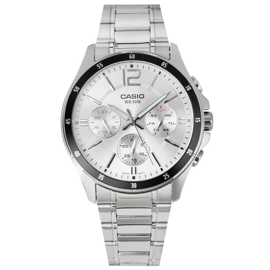 Casio 43.5mm Nam MTP-1374D-7AVDF