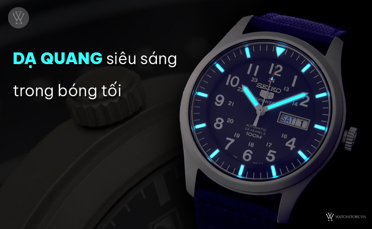 Seiko SNZG11J1 dạ quang siêu sáng