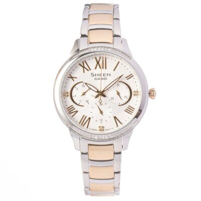 Đồng hồ Casio 36mm Nữ SHE-3058SG-7ADR chính hãng Ảnh sản phẩm Casio 36mm Nữ SHE-3058SG-7ADR
