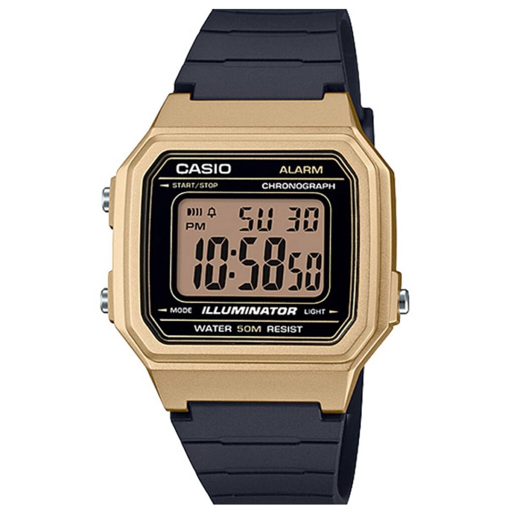Casio 43.1 × 41.2 mm Nam W-217HM-9AVDF