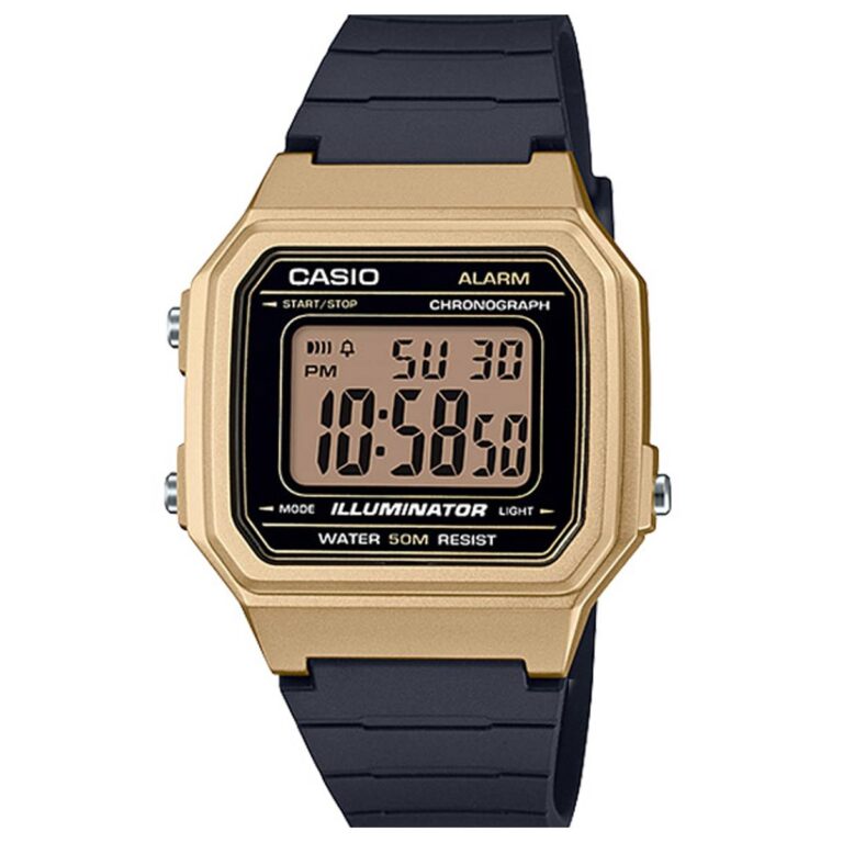 Casio 43.1 × 41.2 mm Nam W-217HM-9AVDF
