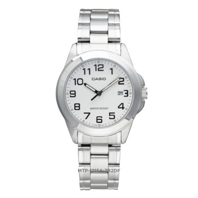 Đồng hồ Casio 38.5mm Nam MTP-1215A-7B2DF chính hãng Ảnh sản phẩm Casio 38.5mm Nam MTP-1215A-7B2DF