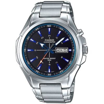Casio 46.6mm Nam MTP-E200D-1A2VDF chính hãng Casio 46.6mm Nam MTP-E200D-1A2VDF