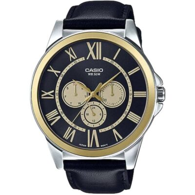 Casio 46.6mm Nam MTP-E318L-1B chính hãng Casio 46.6mm Nam MTP-E318L-1B