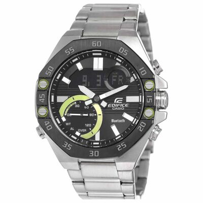 Casio 48.5mm Nam ECB-10DB-1ADF chính hãng Casio 48.5mm Nam ECB-10DB-1ADF