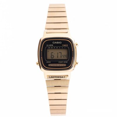 Casio 24.6mm Nữ LA670WGA-1DF chính hãng Casio 24.6mm Nữ LA670WGA-1DF