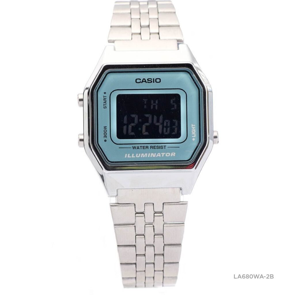 Casio 33.5 × 28.6 mm Nữ LA680WA-2BDF