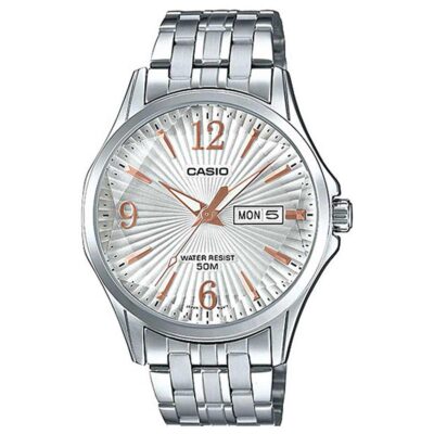 Casio 41mm Nam MTP-E120DY-7AVDF chính hãng Casio 41mm Nam MTP-E120DY-7AVDF