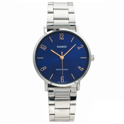 Casio 40mm Nam MTP-VT01D-2B2UDF chính hãng Casio 40mm Nam MTP-VT01D-2B2UDF