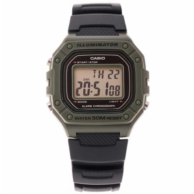 Casio 44.4 × 43.2 mm Nam W-218H-3AVDF chính hãng Casio 44.4 × 43.2 mm Nam W-218H-3AVDF
