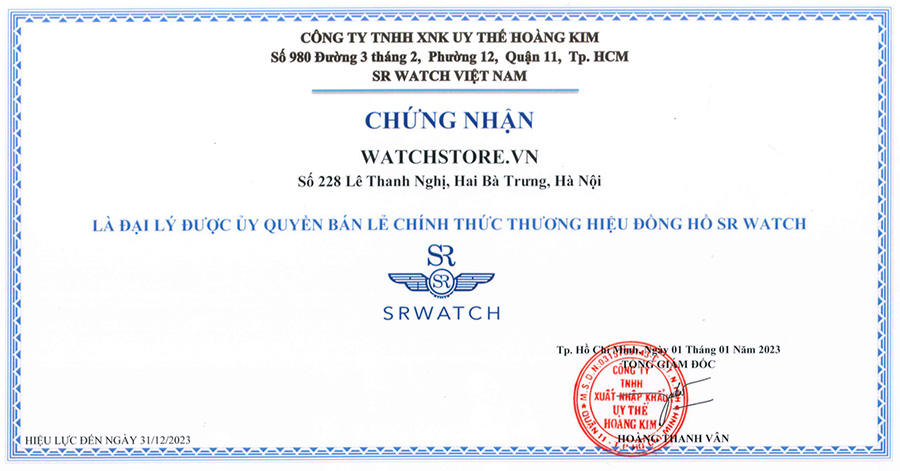 Đồng hồ SRWatch 7 7