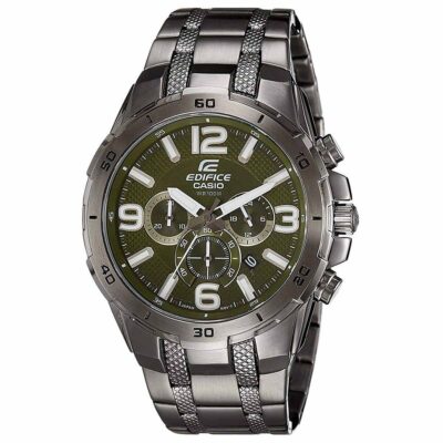 Đồng hồ Casio 49mm Nam EFR-538BK-3AVUDF chính hãng Ảnh sản phẩm Casio 49mm Nam EFR-538BK-3AVUDF