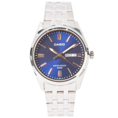 Đồng hồ Casio 38mm Nam MTP-1335D-2A2VDF chính hãng Ảnh sản phẩm Casio 38mm Nam MTP-1335D-2A2VDF