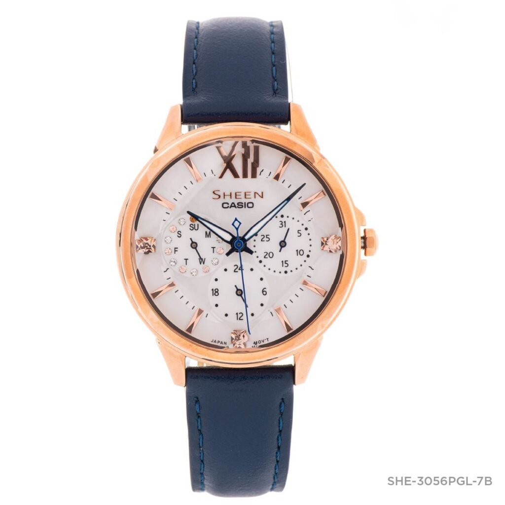 Casio 37mm Nữ SHE-3056PGL-7BUDF