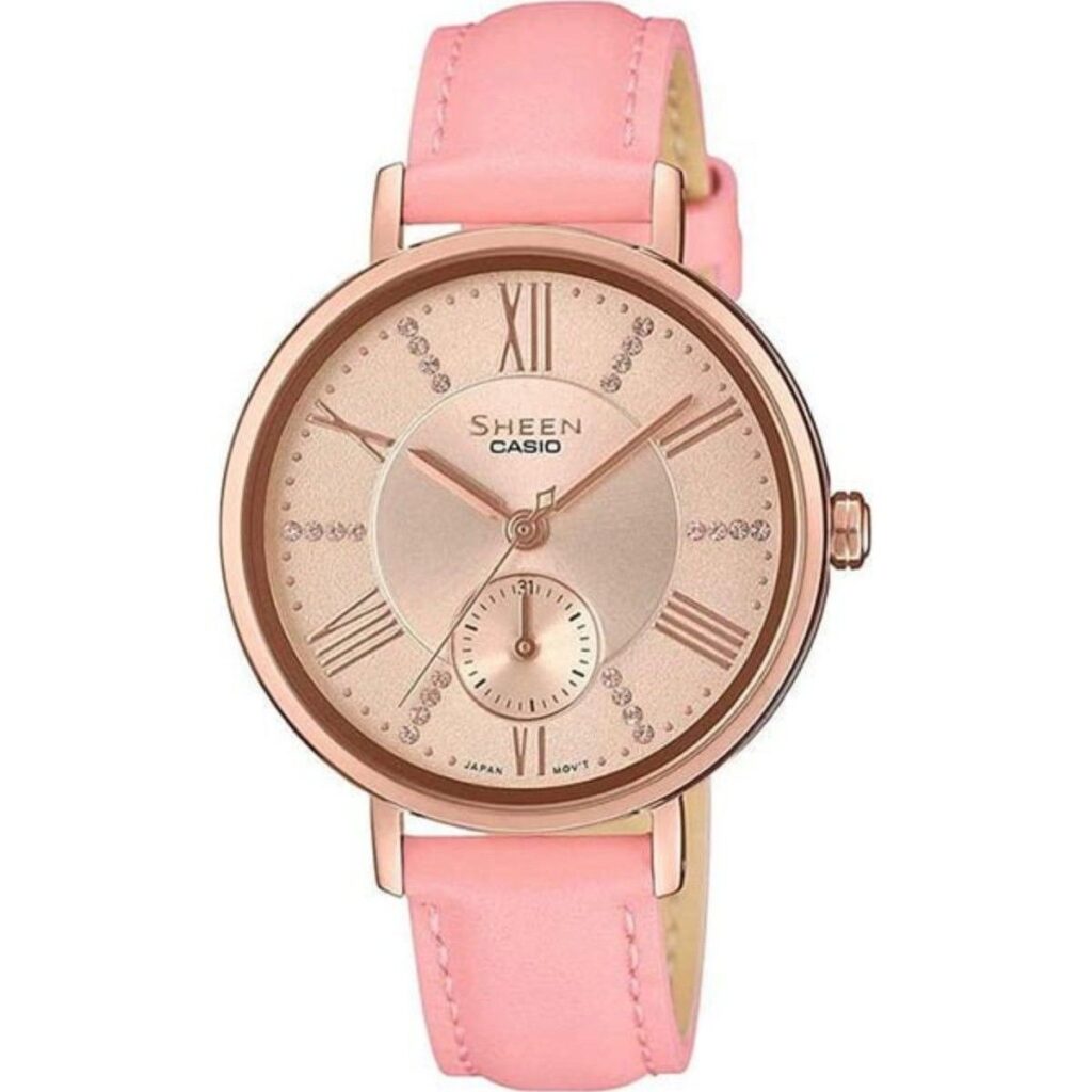Casio 34mm Nữ SHE-3066PGL-4AUDF