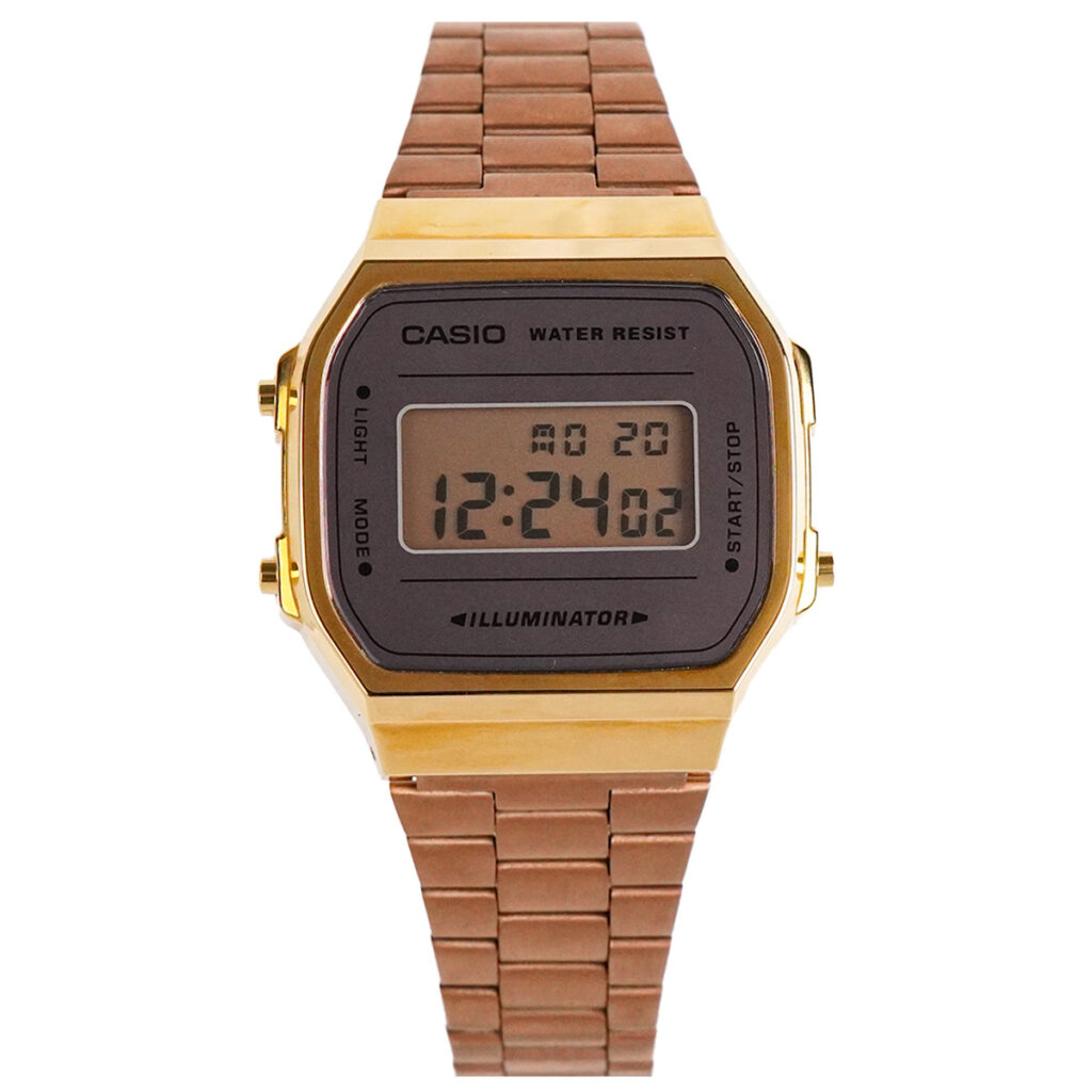 Casio 36.3 x 38.6 mm Unisex A168WECM-5DF