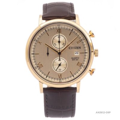 Đồng hồ Citizen 41mm Nam AN3612-09P chính hãng Ảnh sản phẩm Citizen 41mm Nam AN3612-09P