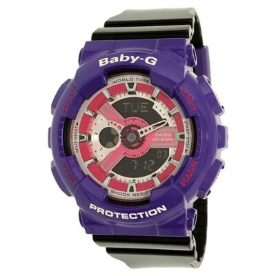 Đồng hồ Casio 43.4mm Nữ BA-110NC-6ADR chính hãng Ảnh sản phẩm Casio 43.4mm Nữ BA-110NC-6ADR