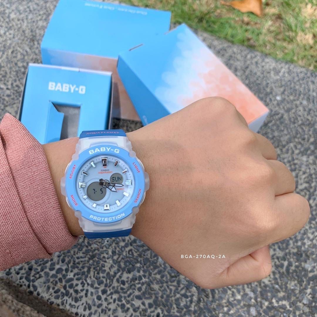 Đồng Hồ Casio Nữ BGA-270AQ-2ADR Giá Tốt, Giao Ngay