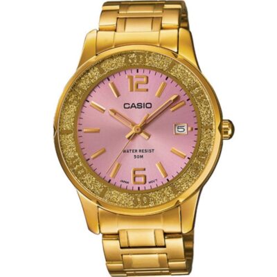 Casio 37mm Nữ LTP-1359G-4AVDF chính hãng Casio 37mm Nữ LTP-1359G-4AVDF