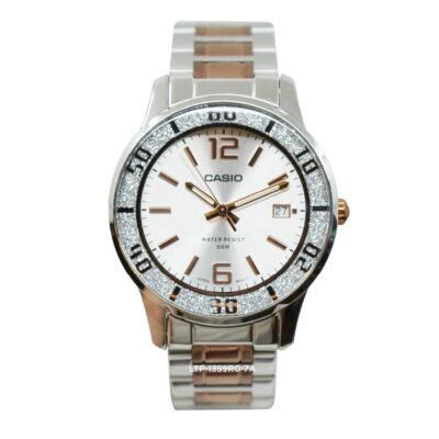 Đồng hồ Casio 37mm Nữ LTP-1359RG-7AVDF chính hãng Ảnh sản phẩm Casio 37mm Nữ LTP-1359RG-7AVDF
