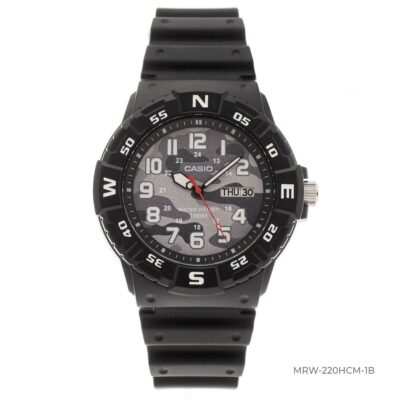 Casio 44.5mm Nam MRW-220HCM-1BVDF chính hãng Casio 44.5mm Nam MRW-220HCM-1BVDF