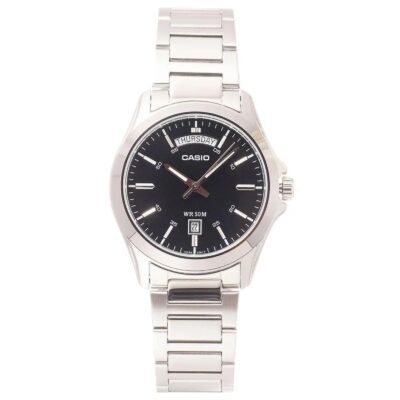 Casio 40mm Nam MTP-1370D-1A1VDF chính hãng Casio 40mm Nam MTP-1370D-1A1VDF
