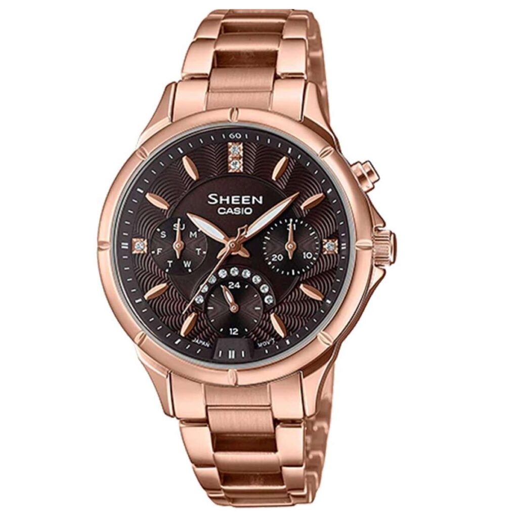 Casio 35.3mm Nữ SHE-3047PG-5AUDR