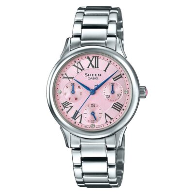 Đồng hồ Casio 30.5mm Nữ SHE-3049D-4AUDR chính hãng Ảnh sản phẩm Casio 30.5mm Nữ SHE-3049D-4AUDR