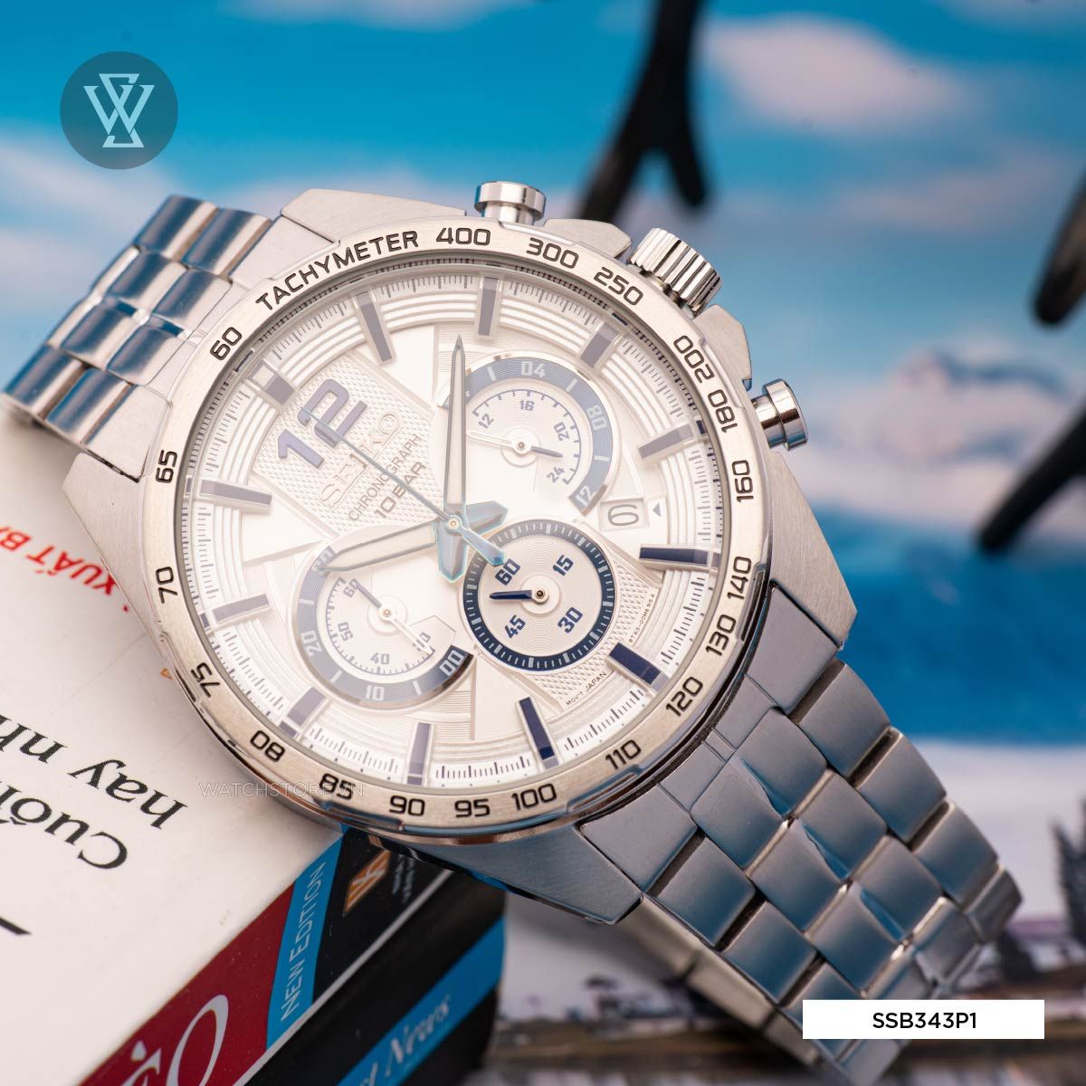 Đồng Hồ Seiko Nam SSB343P1 Giá Tốt, Giao Ngay