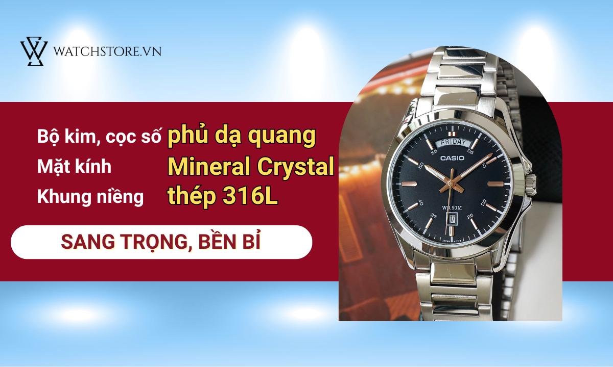 Sản phẩm được làm từ chất liệu bền bỉ, chống trầy xước