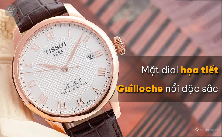 Tissot T006.407.36.033.00 họa tiết Guilloche