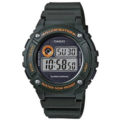 Casio 43.8mm Nam W-216H-3BVDF chính hãng Casio 43.8mm Nam W-216H-3BVDF